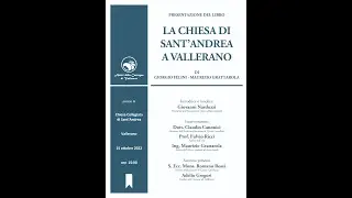 Presentazione Libro - Chiesa di Sant'Andrea a Vallerano