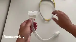 How To Disassemble & Reassemble F&P Solo Pillow Nasal Mask - The CPAP Mask