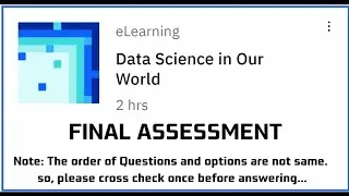 Final Assessment||Data Science in our world 