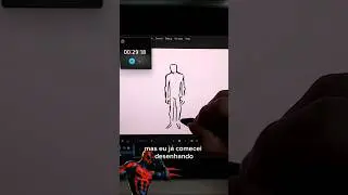 Animando o Homem Aranha 2099 em 30 min!