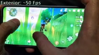 Test - Realme GT Master Edition 6Gb | Genshin impact