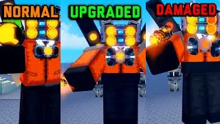 Every Titan boombox vs Titan scientist super box siege defense