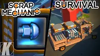 Von Verschwendungssucht und Steinsammlungen - Scrap Mechanic Survival #17
