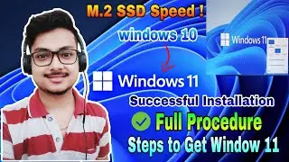 How to Install Windows 11 in M.2 SSD |  Full Guidance Step by Step | Too fast