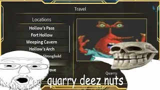 Crossing from the spawn to quarry while crouching sped up