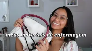 O QUE TEM NA MINHA BOLSA DA FACULDADE DE ENFERMAGEM | tudo que eu levo em dia de aula prática