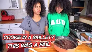 MAKING A COOKIE IN A SKILLET..? WAS THIS A FAIL?