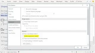 Visio: Disable Automation Events for prevent walls skewing