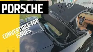 Porsche Convertible Top Won't Operate? Here's What You Should Check First