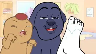 LE CHIEN FÉTICHISTE DES PIEDS