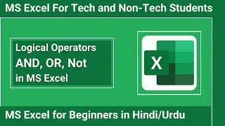 Logical Functions in MS Excel in Hindi/Urdu (2024)