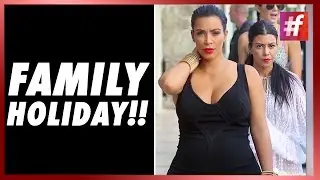#fame hollywood - Kim Kardashian Holidays With Family In St.Barts