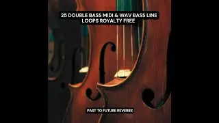 25 DOUBLE BASS MIDI AND WAV LOOPS ROYALTY FREE! Demo Video