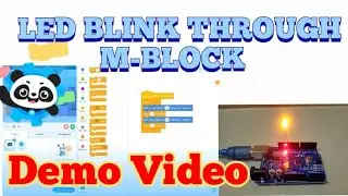 Led Blinking Simulation and Demo | M Block | Arduino UNO |