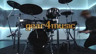 Roland TD-50KV V-Drums Pro Electronic Drum Kit Set Up - Timelapse