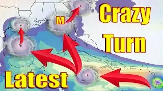 Gulf Hurricane Update! This Could Be A Wild Turn North