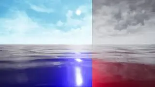 Unreal Water Recolour (From Stock-footage from Kappa to Spectre of The Isles)