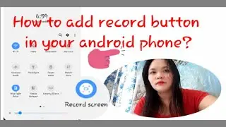 How to add a record button in your android phone? Gandang Venus | Lyn Venus-Villamin