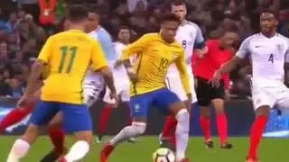 Neymar destroyed Jake Livermore | Jake Livermore humiliated by Neymar England vs Brazil