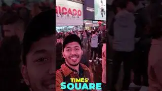 DAY-14: MY FIRST IMPRESSION ABOUT TIME SQUARE! 🔥🔥 #timessquare #newyork#mrbhowmik#brooklyn #minivlog