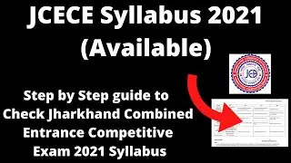 Jharkhand SET 2021 Syllabus (Available) - How to Check Officially Jharkhand SET 2021 Online Mode