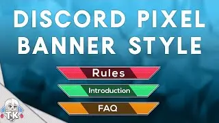PIXEL DISCORD SERVER BANNER | TEMPLATE