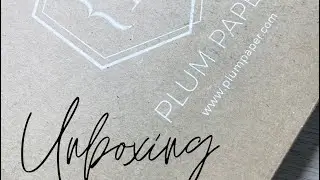 Personalized Plum Paper Unboxing | A5 Planner | Happy Mail!
