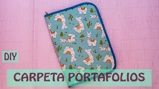 How to make a fabric folder