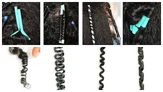 8 WAYS To CURL HAIR USING STRAWS | Heatless Curl Techniques For ALL Lengths And Textures