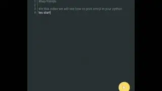😎print emoji😀in Python 
