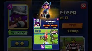 Clash Royale Max Musketeer