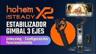 Estabilizador de Celulares Gimbal Movil Hohem iSteady X2