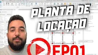 REVIT | ELEMENTOS DO PROJETO ESTRUTURAL - EP01 Planta de Locação (Revit + Dynamo)