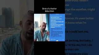 Bottom G cover-Birds of a feather by Billie Eilish #brianmichaelhinds #billieeilish #birdsofafeather