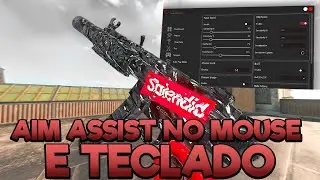 TUTORIAL COMO TER AIM ASSIST NO TECLADO E MOUSE NO WARZONE