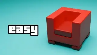 How to Create MINIMALIST FURNITURE | Blender Tutorial