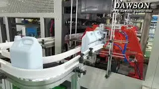 1L 2L 4L 5L HDPE bottles Double station blow molding machine