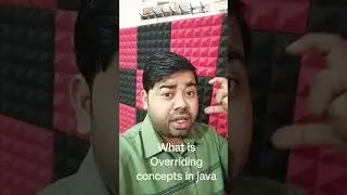 What is Overriding Concepts in java