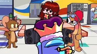 FNF Sussus Toogus v4 but Jerry and Meme Mouse sings it (Cover) [Imposter V4]