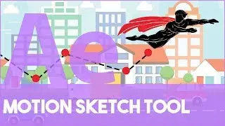 Motion Sketch Tool in After Effects