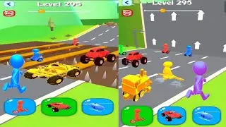 Shape Shifting Gameplay Levels 294-296 || iOS Android game video || shape shifting Gaming