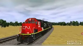 Trainz 12 CN/IC Quad SD70 Cabride