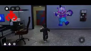 Roblox fnaf Security breach RP Rewritten Glamrock Puppet 