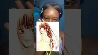 Shoujo girl makeup on my skin tone! #makeupartist #makeup #shoujo #shoujoanime #shorts
