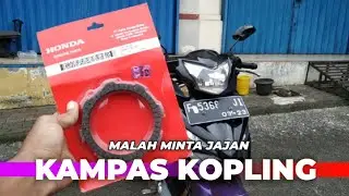 Si Unyu Koplingnya Udah Kerasa - Minta Ganti KAMPAS KOPLING Pake Kampas GL Pro Biar JENGAT-JENGAT