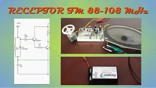 📻👉Receptor de radio FM casero básico sin diodo | Receptor regenerativo FM experimental