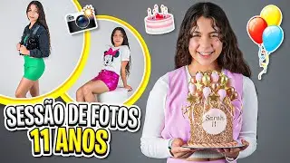 ENSAIO FOTOGRÁFICO DE 11 ANOS DO ANIVERSÁRIO DE SARAH !