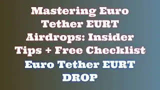 Claim Free Euro Tether EURT Airdrop  | Learn How to Swap or Sell Euro Tether EURT Airdrop