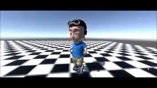blender character to unity