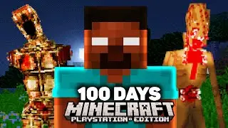 I Survived 100 Days In Minecraft PSX... Here's What Happened...